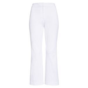 NWT THEORY Womens White Textured Wear To Work Cropped Pants 8